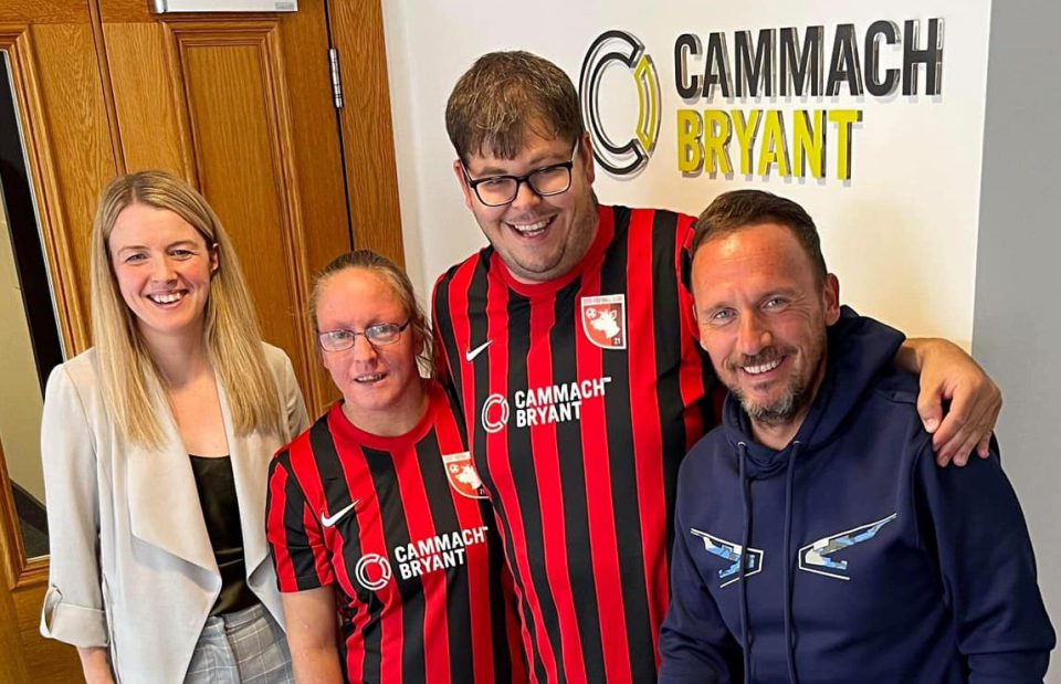 Cammach Bryant Zes T FC sponsorship pic July 2022a